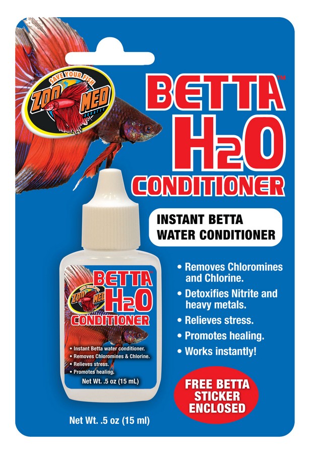 Zoo Med Betta H2O Conditioner 14ml - Fresh N Marine