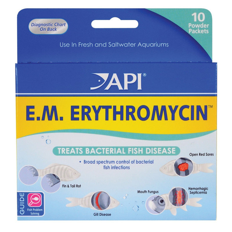 API E.M. Erythromycin (10 Packets) - Fresh N Marine