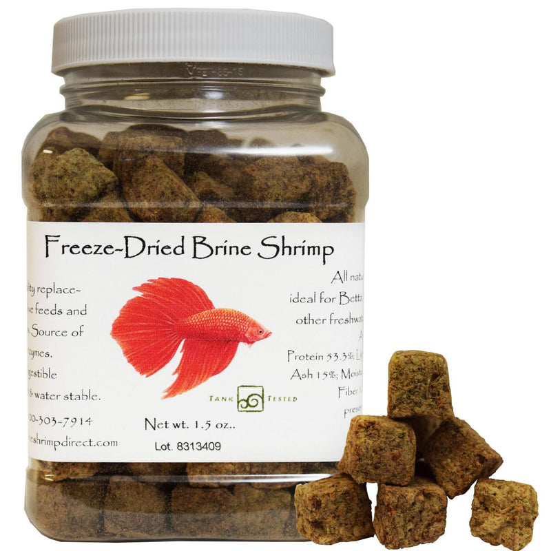 BSD Freeze Dried Brine Shrimp 1oz - Fresh N Marine