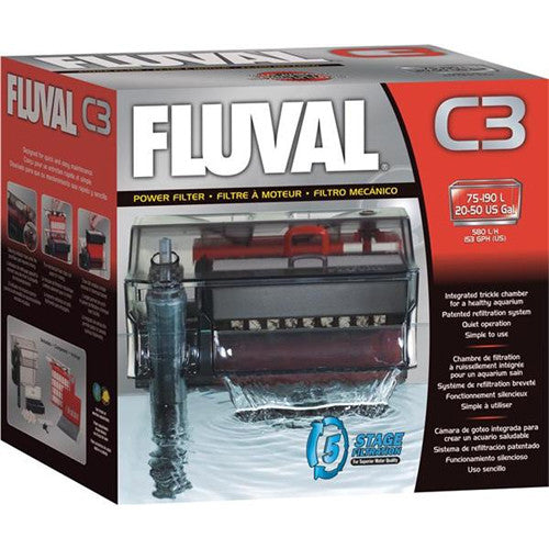 Fluval C3 Hang On Power Filter (75L-190L) - Fresh N Marine