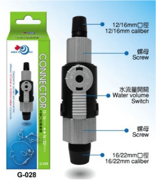 UP 12/16mm connector G-028 - Fresh N Marine