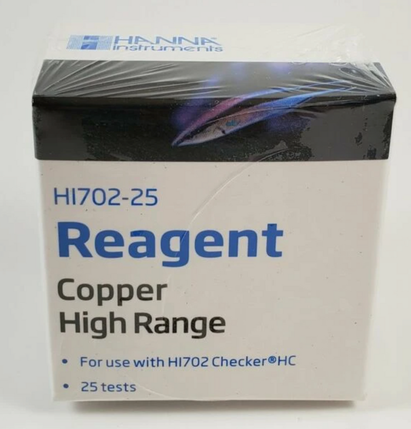 Hanna Instrument  Copper High Range Checker® Reagents (25 Tests) - Fresh N Marine