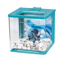 Marina Betta EZ Care Aquarium - Blue - 2.5 L (0.7 US Gal) - Fresh N Marine