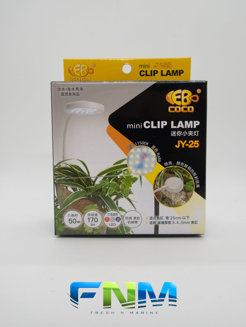 COCO Mini Clip Lamp JY-25 - Fresh N Marine