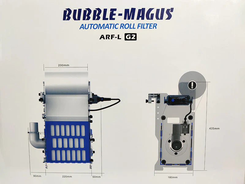 Bubble Magus Automatic Roll Filter ARF-M G2 (NEW) - Fresh N Marine