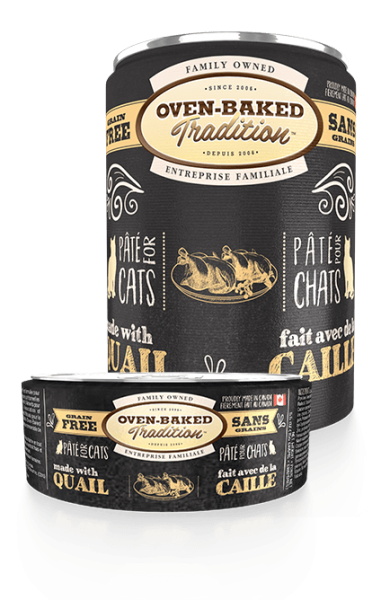 Oven Baked Tradition Cat Can Food (Pate Quail) - 156g - Fresh N Marine