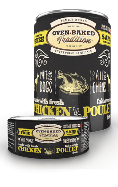 Oven Baked Tradition Dog Can Food (Pate Chicken) - 354g - Fresh N Marine