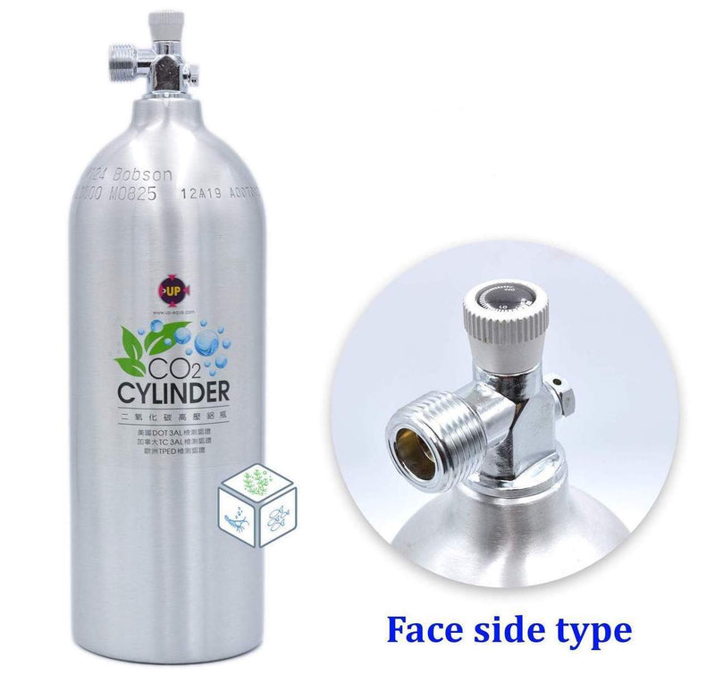 UP AQUA Aluminium CO2 Cylinder (Face side) - Fresh N Marine