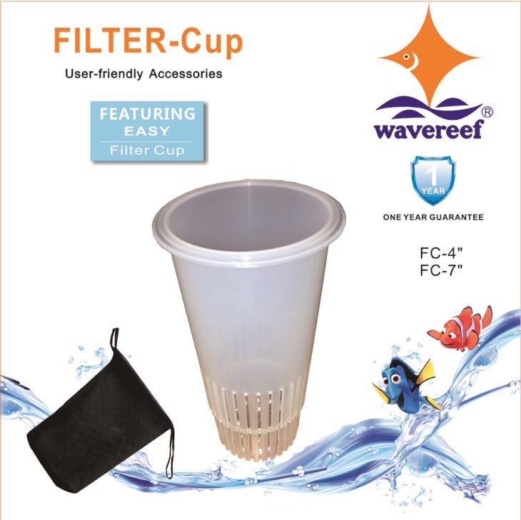 Wavereef Filter Cup 4 inch - Fresh N Marine