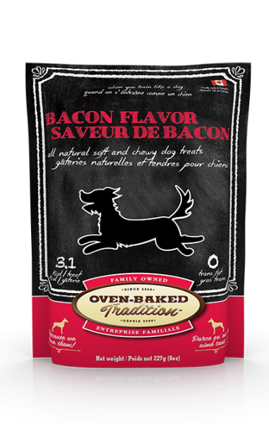 Oven Baked Tradition Bacon Treat (Dog) - 8oz/227g - Fresh N Marine