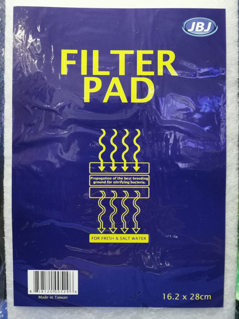 JBJ Filter Pad 16.2 x 28cm - Fresh N Marine