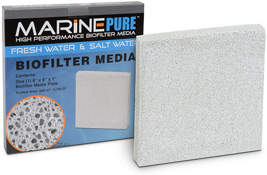 Marine Pure Plate 8x8x1" - Fresh N Marine
