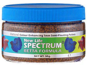 NEW LIFE SPECTRUM Betta Formula 1mm sinking pellets 70g - Fresh N Marine