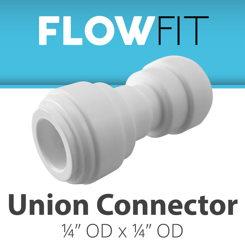 Express Water 1/4" Union Reducer 3/8" Fitting Connection Parts for Water Filters / RO Systems - Fresh N Marine