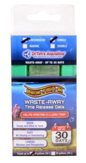 DrTim's Aquatics Waste-Away Gels for Freshwater Aquaria - Fresh N Marine
