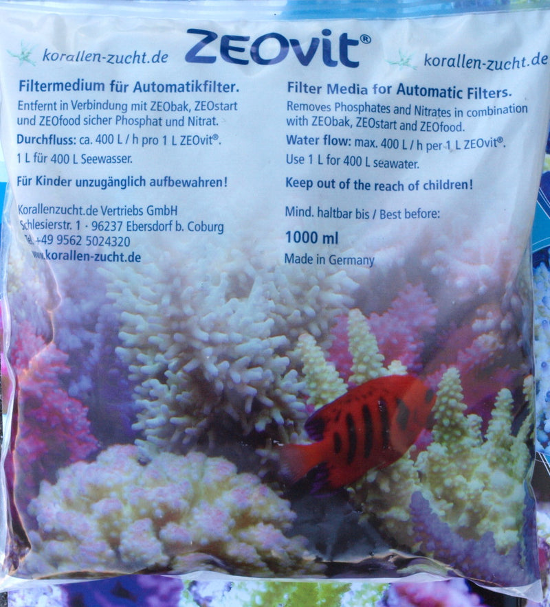 ZEOvit® for Automatic Filters 1000mL - Fresh N Marine
